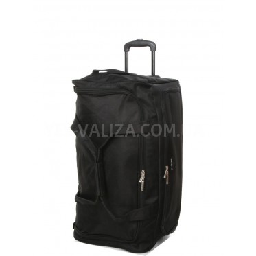 Сумка на колёсах средняя M чёрная 65x35x35см/80л/2.5кг/Airtex 823-65