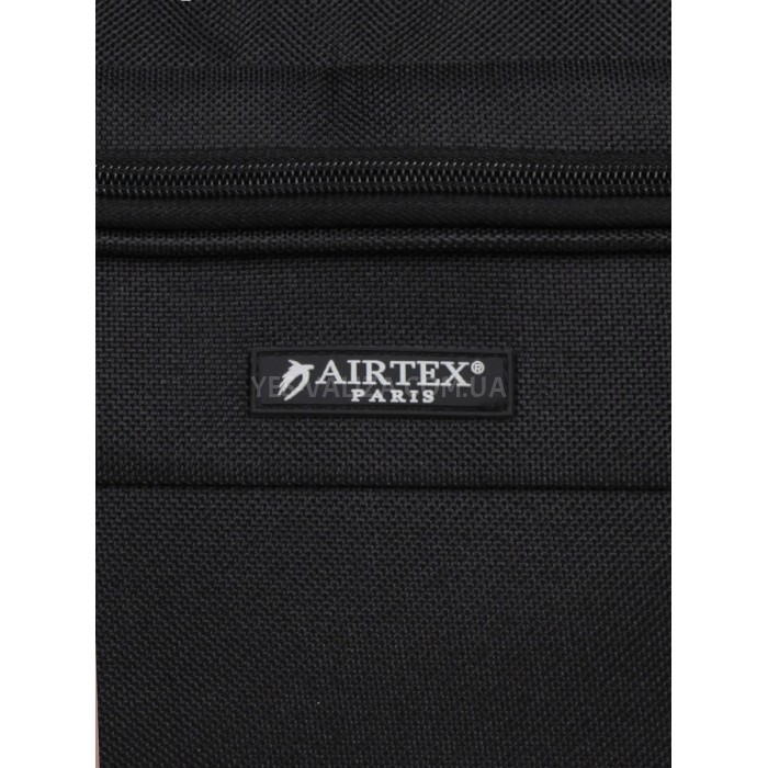 Сумка на колесах мала S чорна 55x28x30см/46л/2.2кг/Airtex 823-55, фото 8
