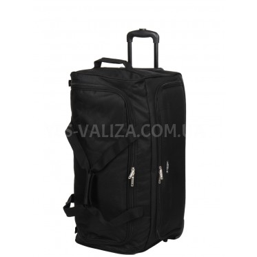 Сумка на колесах мала S чорна 55x28x30см/46л/2.2кг/Airtex 823-55