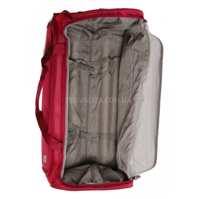 Сумка на колёсах средняя M красная 61х32х31см/60л/2.2кг/Airtex 832-60, фото 10