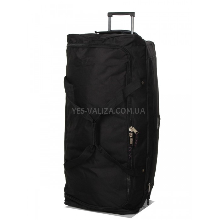 Сумка на колесах гігант XL чорна 82х36х34см/100л/2.5кг/Madisson 210-82, фото 1