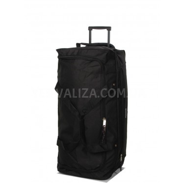 Сумка на колёсах большая L чёрная 72х34х32см/78л/2.2кг/Madisson 210-72