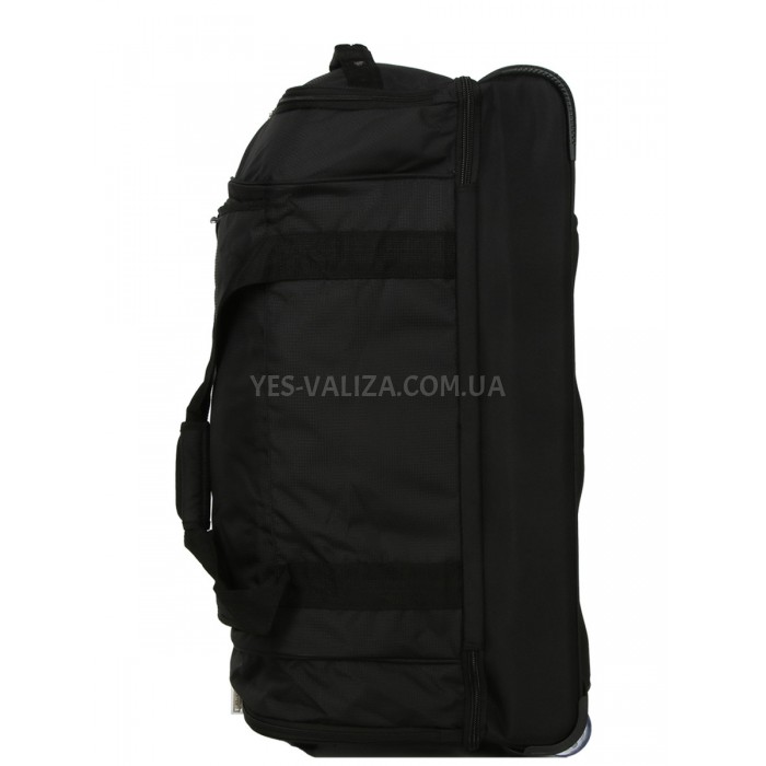 Сумка на колёсах большая L чёрная 80х40х37см/117л/3.1кг/Airtex 819-80, фото 5