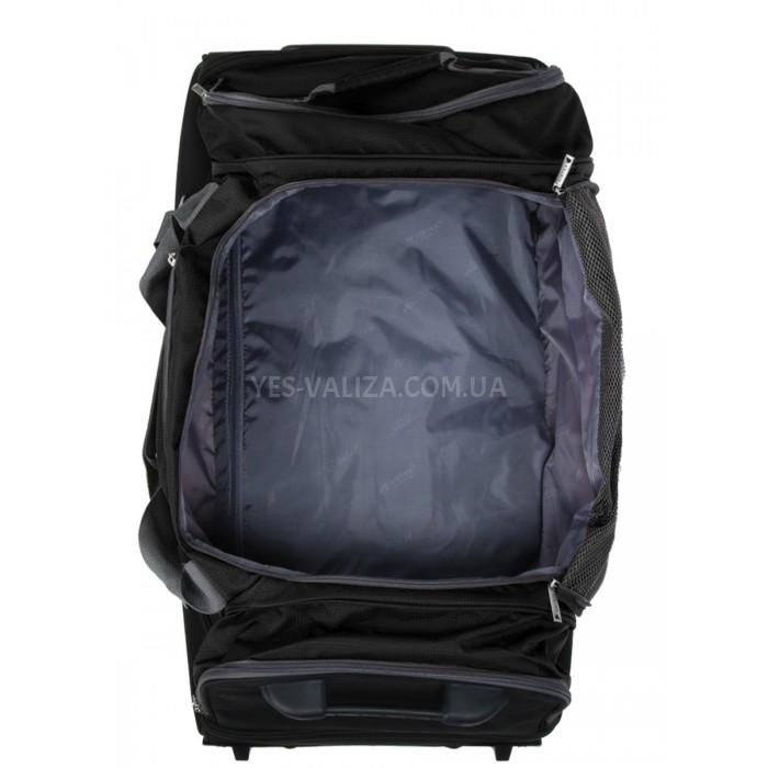 Сумка на колесах велика L чорна 80х40х37см/117л/3.1кг/Airtex 819-80, фото 10