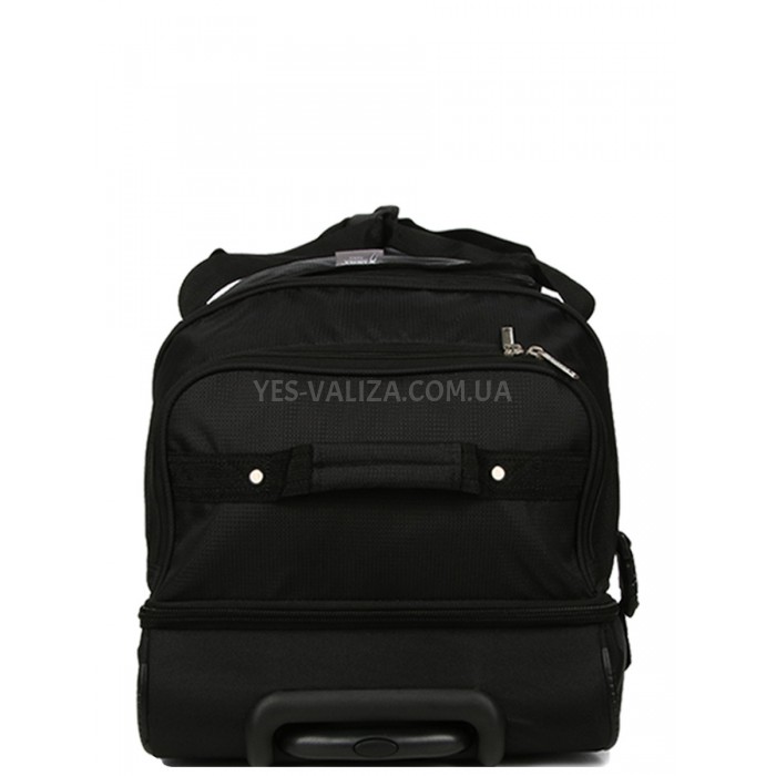 Сумка на колесах велика L чорна 80х40х37см/117л/3.1кг/Airtex 819-80, фото 6