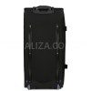 Сумка на колесах велика L чорна 80х40х37см/117л/3.1кг/Airtex 819-80, фото 13