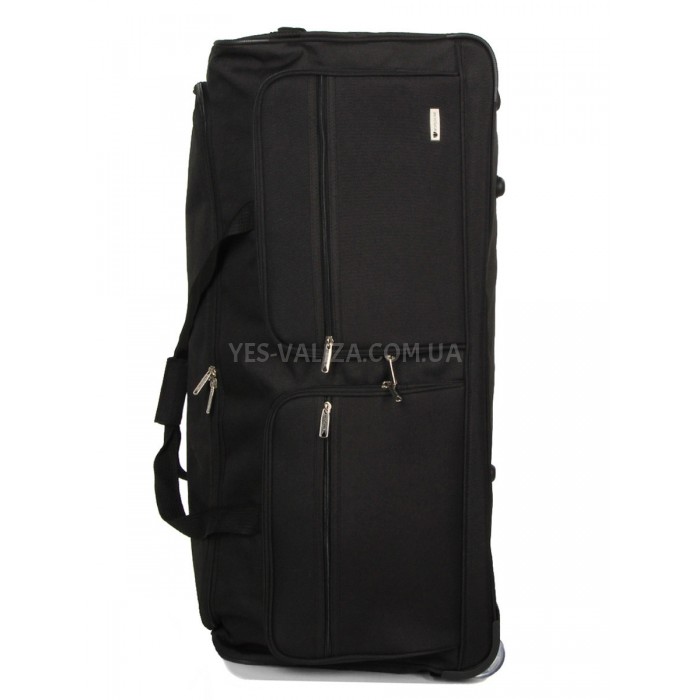 Сумка на колёсах гигант XL чёрная 90х40х40см/130л/3кг/Worldline 852-90, фото 4