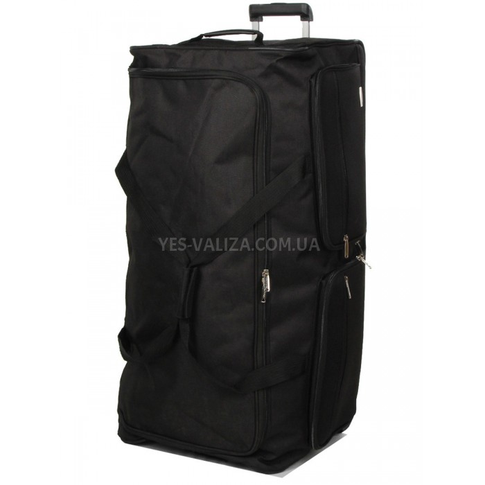 Сумка на колёсах гигант XL чёрная 90х40х40см/130л/3кг/Worldline 852-90, фото 1