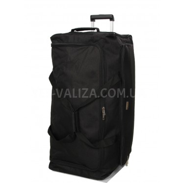 Сумка на колёсах большая L чёрная 80x38x36/98л/2.7кг/Worldline 852-80