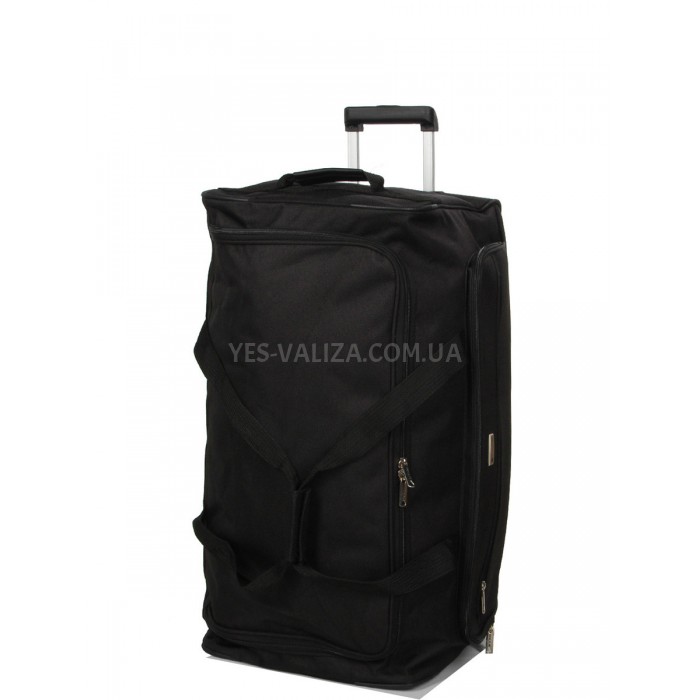 Сумка на колёсах средняя M чёрная 70x37x35/80л/2.5кг/Worldline 852-70, фото 1