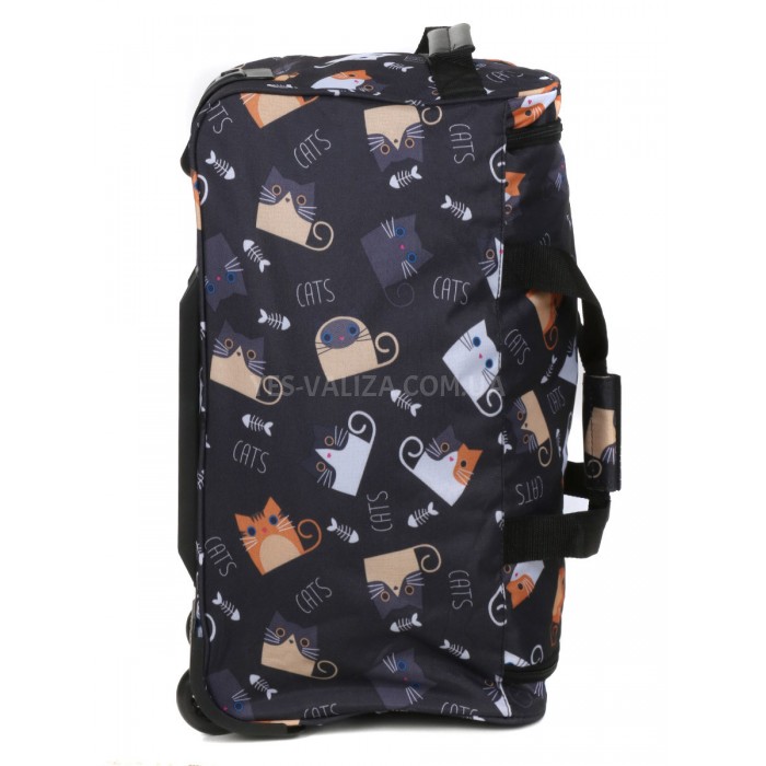 Сумка на колёсах малая S коты 55x30x28см/46л/1.8кг/Worldline 891-55, фото 2