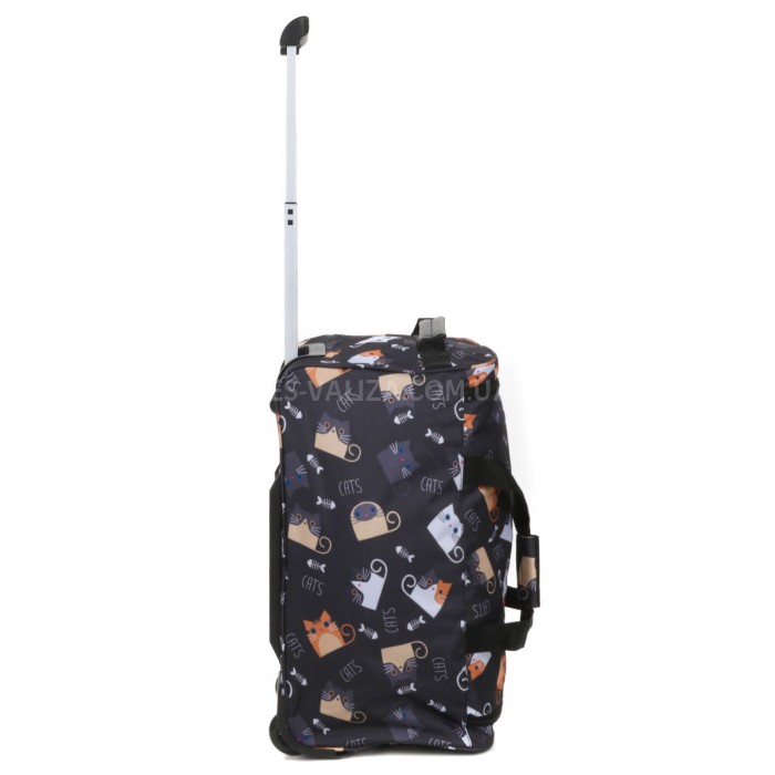 Сумка на колёсах малая S коты 55x30x28см/46л/1.8кг/Worldline 891-55, фото 5