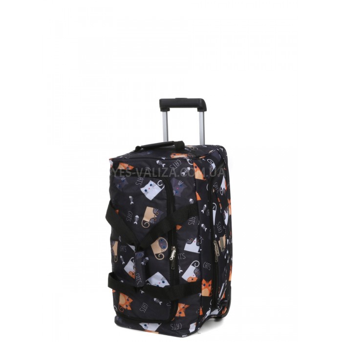 Сумка на колёсах малая S коты 55x30x28см/46л/1.8кг/Worldline 891-55, фото 1