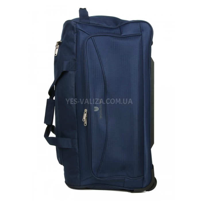 Сумка на колесах середня M т.синя 65x32x34/70л/2.2кг/Worldline 898-65, фото 3