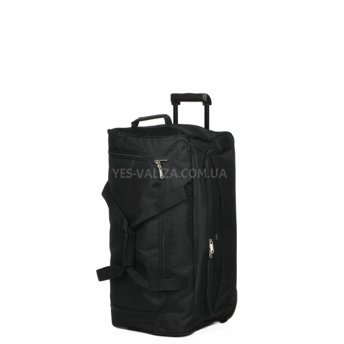 Сумка на колёсах средняя M чёрная 65x32x34/70л/2.2кг/Worldline 898-65, фото 1