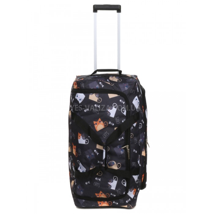 Сумка на колёсах средняя М коты 65x32x32см/66л/2.1кг/Worldline 891-65, фото 2