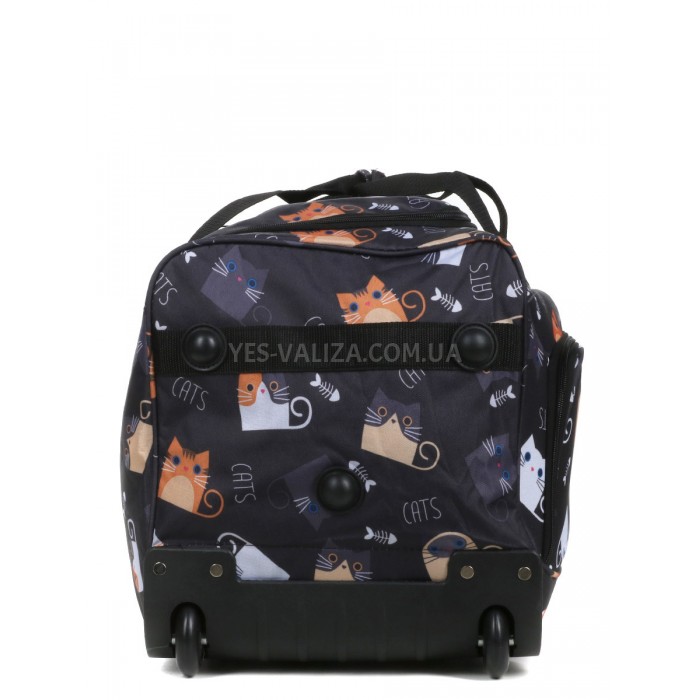 Сумка на колёсах средняя М коты 65x32x32см/66л/2.1кг/Worldline 891-65, фото 5