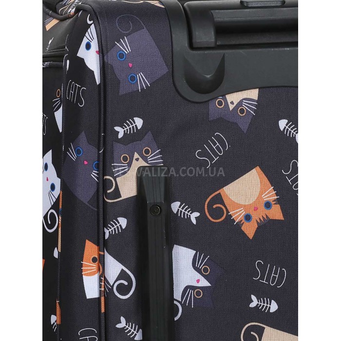 Сумка на колёсах средняя М коты 65x32x32см/66л/2.1кг/Worldline 891-65, фото 7