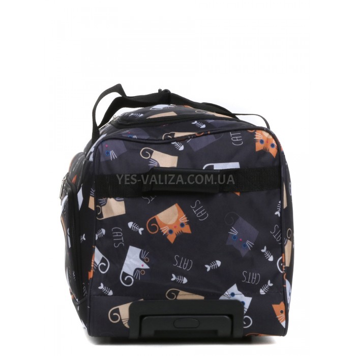 Сумка на колёсах средняя М коты 65x32x32см/66л/2.1кг/Worldline 891-65, фото 6