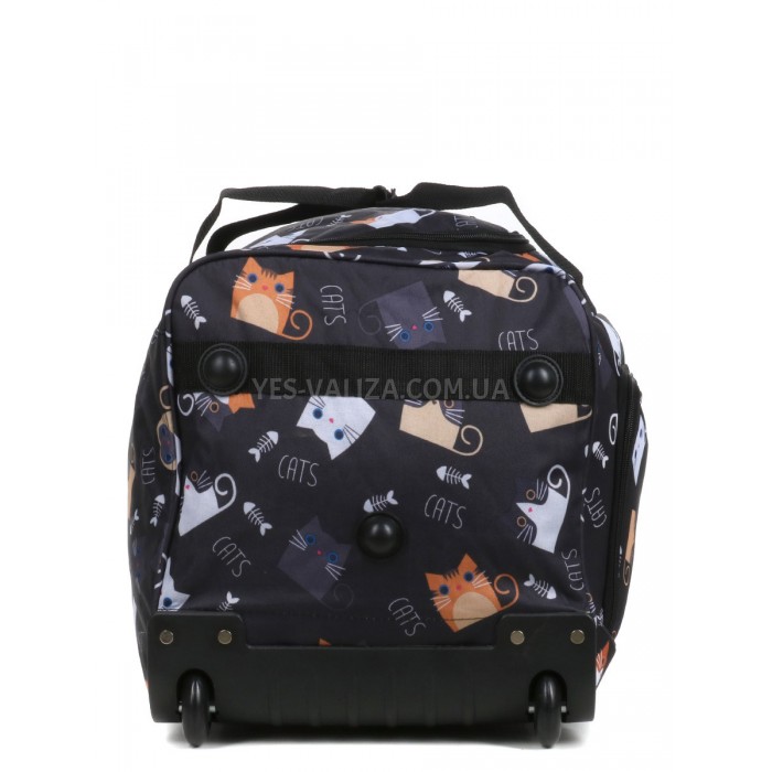 Сумка на колёсах большая L коты 75x34x34см/86л/2.3кг/Worldline 891-75, фото 5