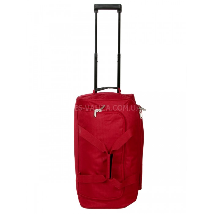 Сумка на колёсах малая S красная 55x28x30см/46л/2кг/Worldline 898-55, фото 2