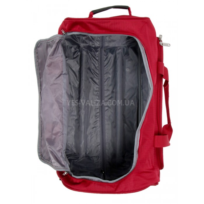 Сумка на колёсах малая S красная 55x28x30см/46л/2кг/Worldline 898-55, фото 9