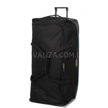 Сумка на колёсах гигант XL чёрная 85х36х38/112л/3.3кг/Madisson 214-82