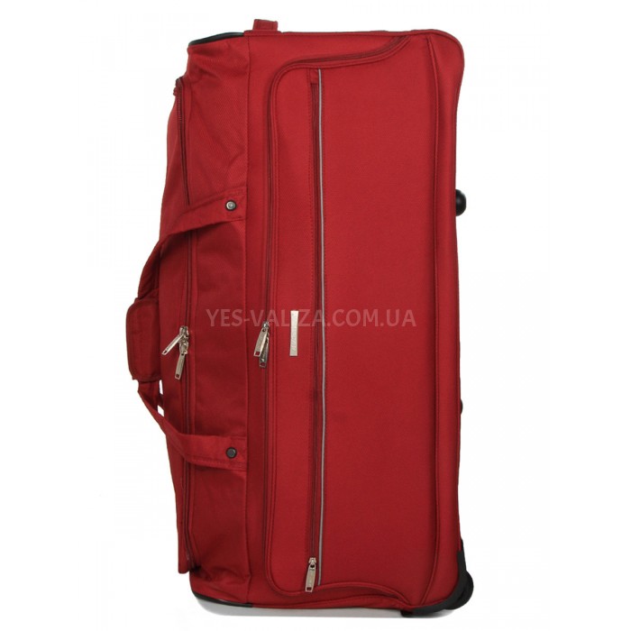 Сумка на колесах гігант XL червона 85х36х38/112л/3.3кг/Madisson 214-82, фото 5