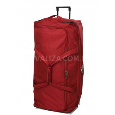 Сумка на колесах гігант XL червона 85х36х38/112л/3.3кг/Madisson 214-82
