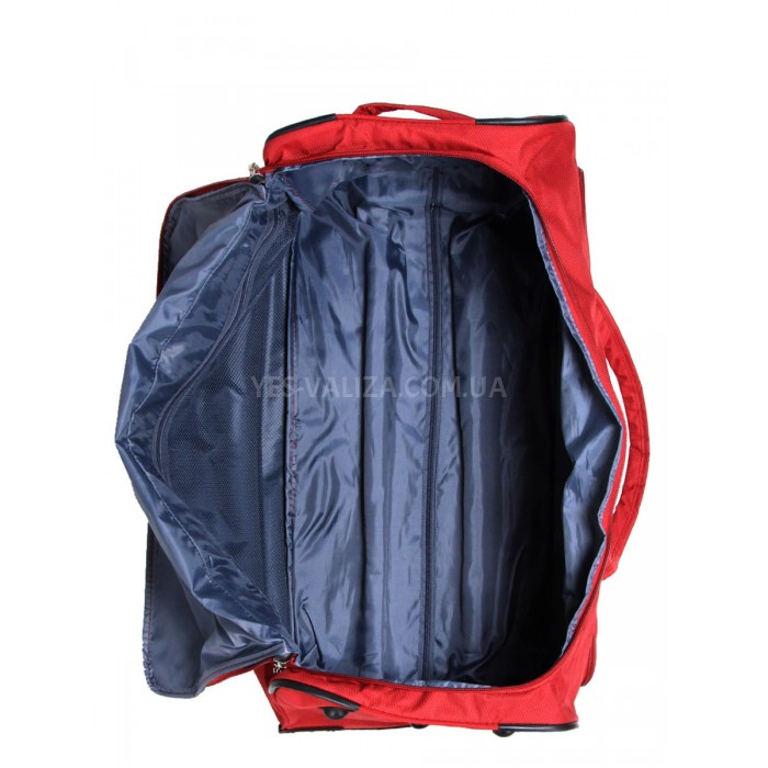 Сумка на колёсах большая L красная 75х34х36/88л/2.7кг/Madisson 214-72, фото 9