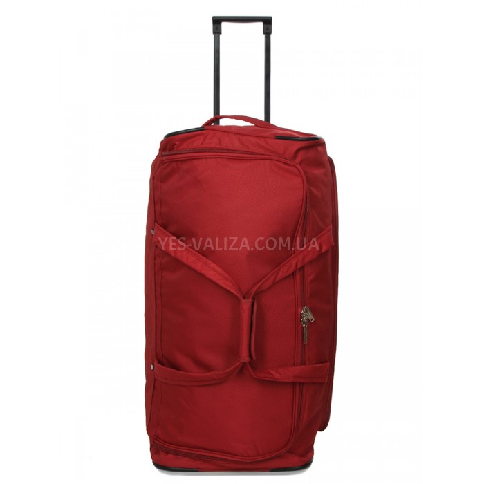 Сумка на колёсах большая L красная 75х34х36/88л/2.7кг/Madisson 214-72, фото 2
