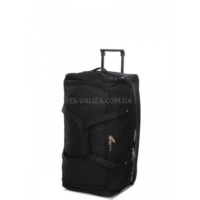 Сумка на колесах середня M чорна 65х30х32см/59л/2.5кг/Madisson 214-62, фото 1