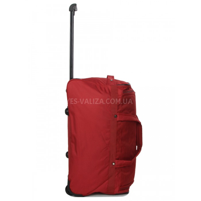 Сумка на колесах середня M червона 65х30х32/59л/2.5кг/Madisson 214-62, фото 3