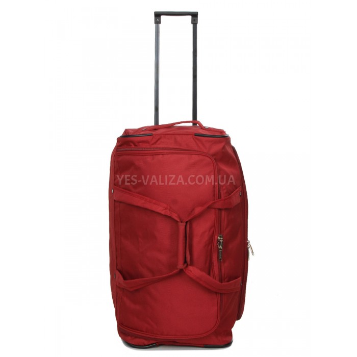 Сумка на колёсах средняя M красная 65х30х32/59л/2.5кг/Madisson 214-62, фото 2