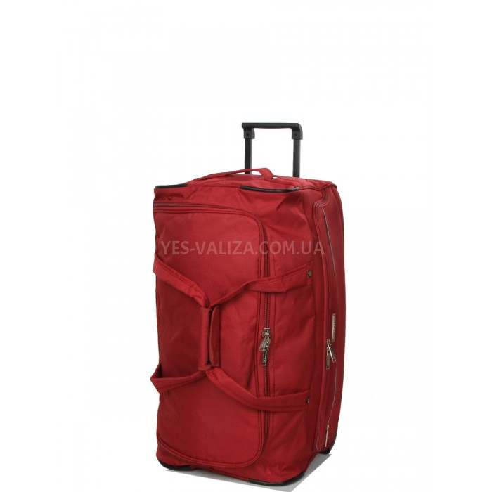 Сумка на колёсах средняя M красная 65х30х32/59л/2.5кг/Madisson 214-62, фото 1