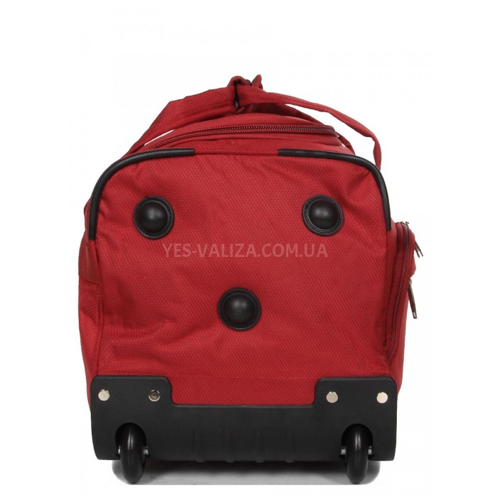 Сумка на колесах мала S червона 55х28х30см/43л/2.1кг/Madisson 214-52, фото 6
