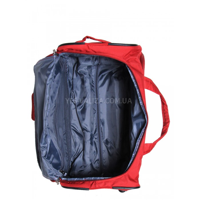 Сумка на колесах мала S червона 55х28х30см/43л/2.1кг/Madisson 214-52, фото 9