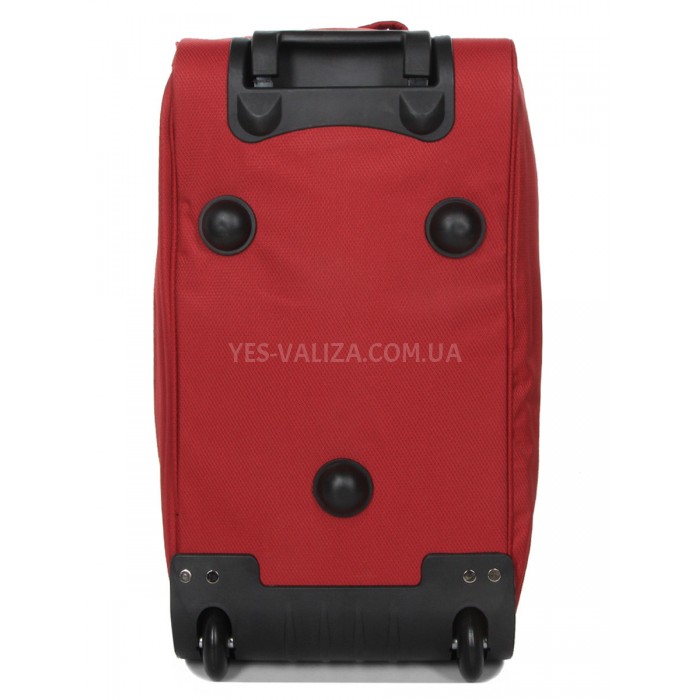 Сумка на колесах мала S червона 55х28х30см/43л/2.1кг/Madisson 214-52, фото 5