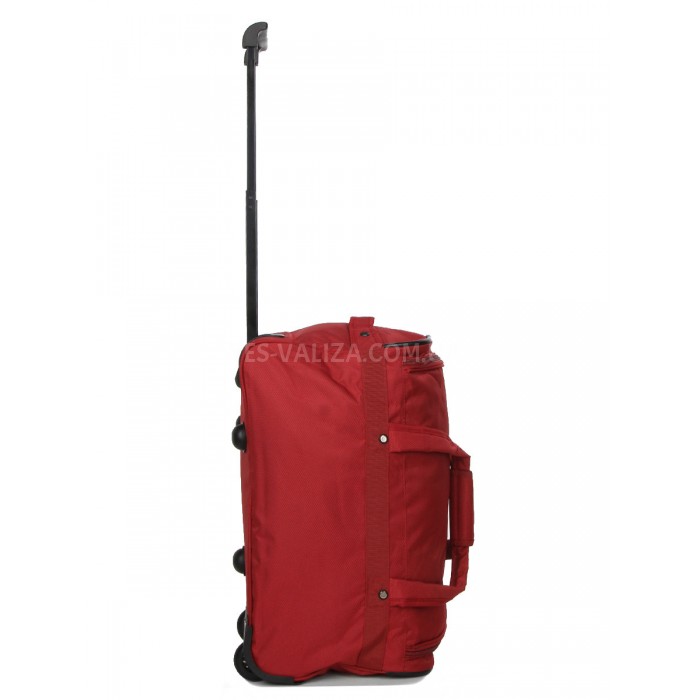 Сумка на колесах мала S червона 55х28х30см/43л/2.1кг/Madisson 214-52, фото 3