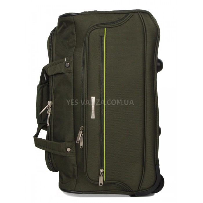 Сумка на колесах мала S хакі 55х28х30см/43л/2.1кг/Madisson 214-52, фото 4