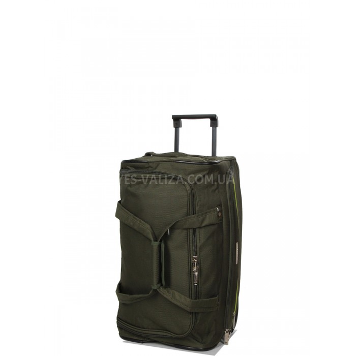 Сумка на колёсах малая S хаки 55х28х30см/43л/2.1кг/Madisson 214-52, фото 1