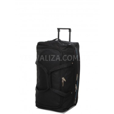 Сумка на колесах мала S чорна 55х28х30см/43л/2.1кг/Madisson 214-52