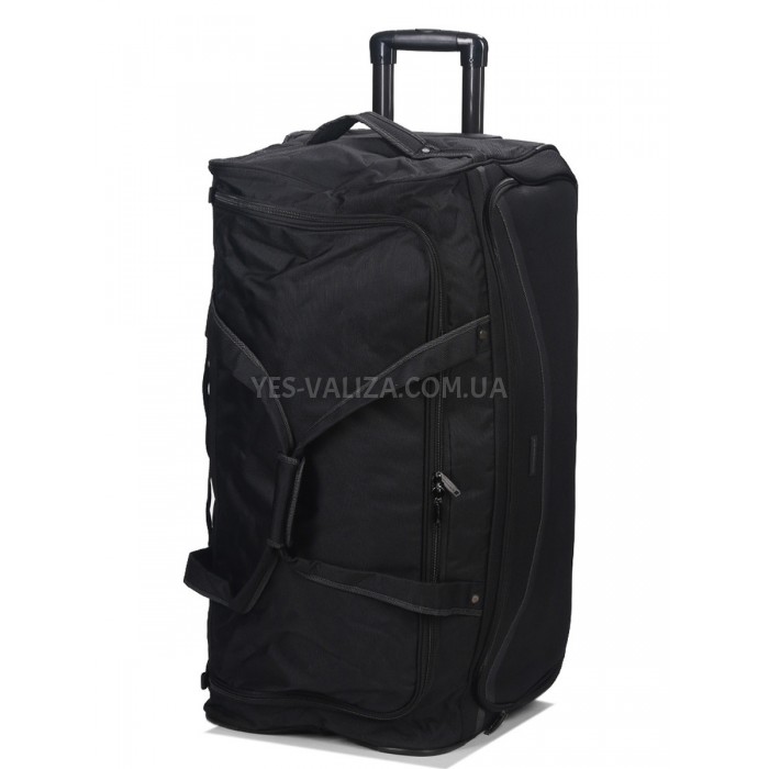 Сумка на колесах гігант XL чорна 85х39х42см/134л/3.8кг/Snowball 371-82, фото 1