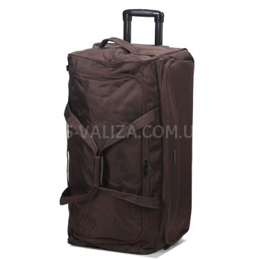 Сумка на колесах гігант XL корич 85х39х42см/134л/3.8кг/Snowball 371-82