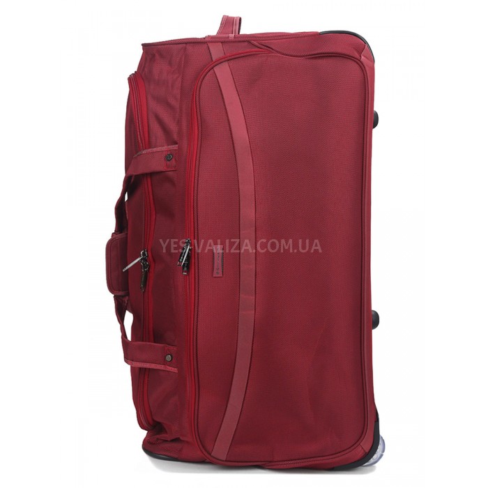 Сумка на колесах гігант XL червона 85х39х42/134л/3.8кг/Snowball 371-82, фото 2