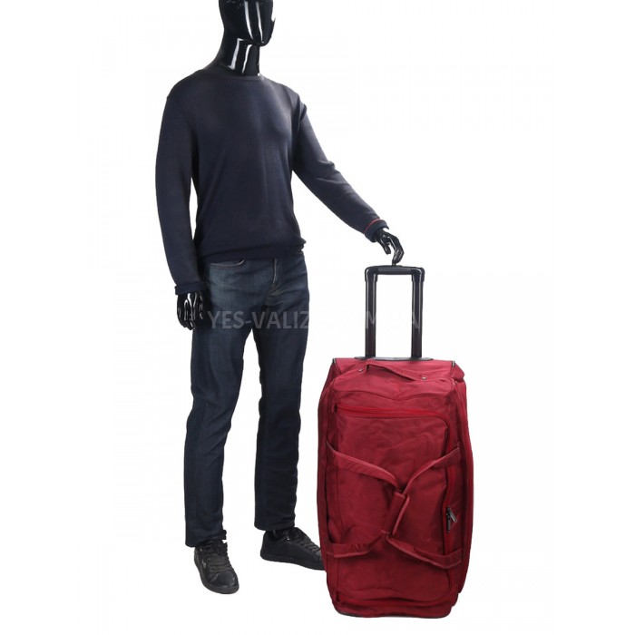 Сумка на колесах велика L червона 75х36х38см/98л/3.6кг/Snowball 371-52, фото 10