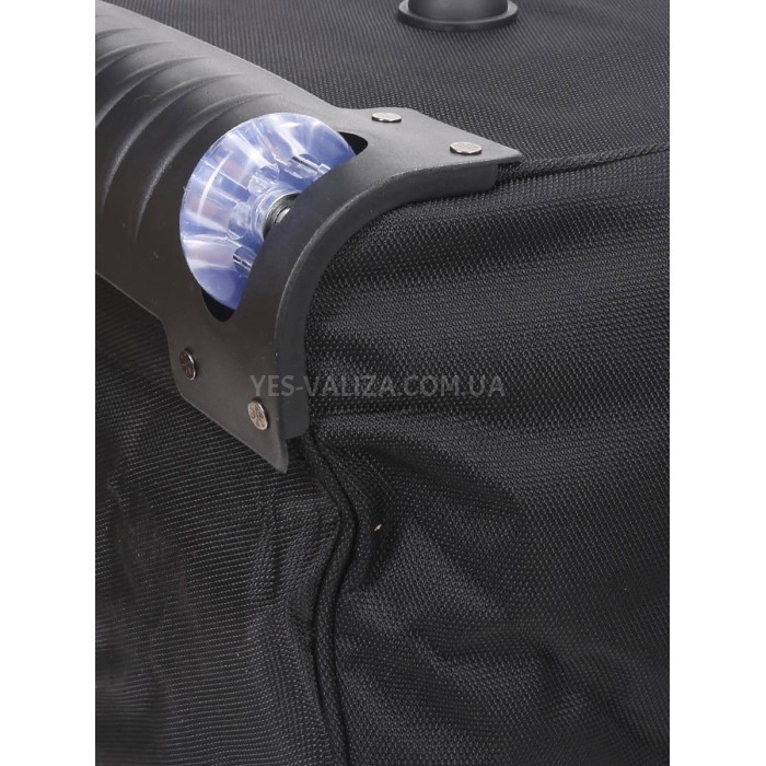 Сумка на колесах велика L чорна 75х36х38см/98л/3.6кг/Snowball 371-72, фото 8
