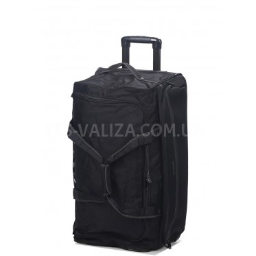 Сумка на колёсах большая L чёрная 75х36х38см/98л/3.6кг/Snowball 371-72