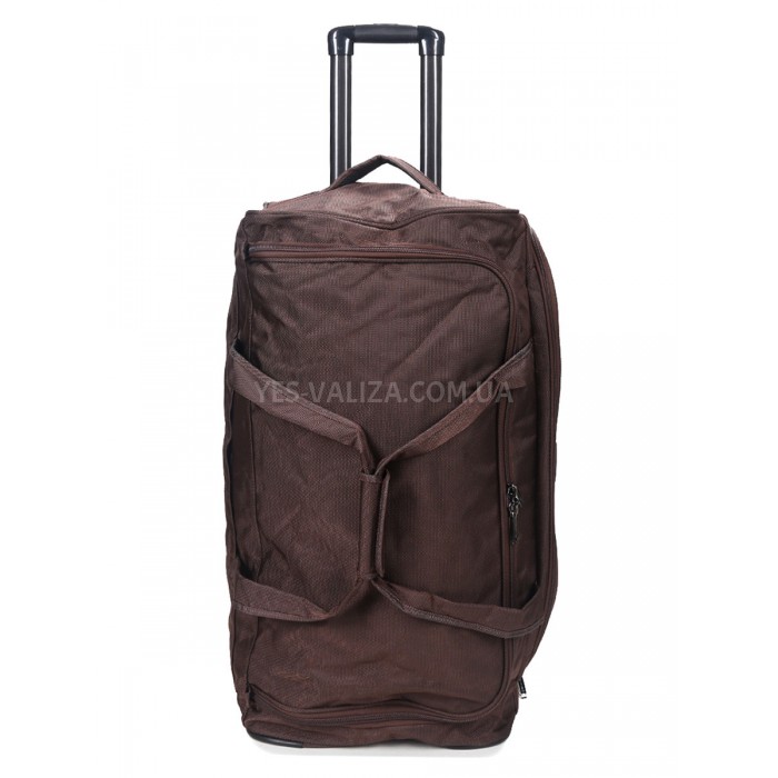 Сумка на колёсах большая L корич. 75х36х38см/98л/3.6кг/Snowball 371-72, фото 3