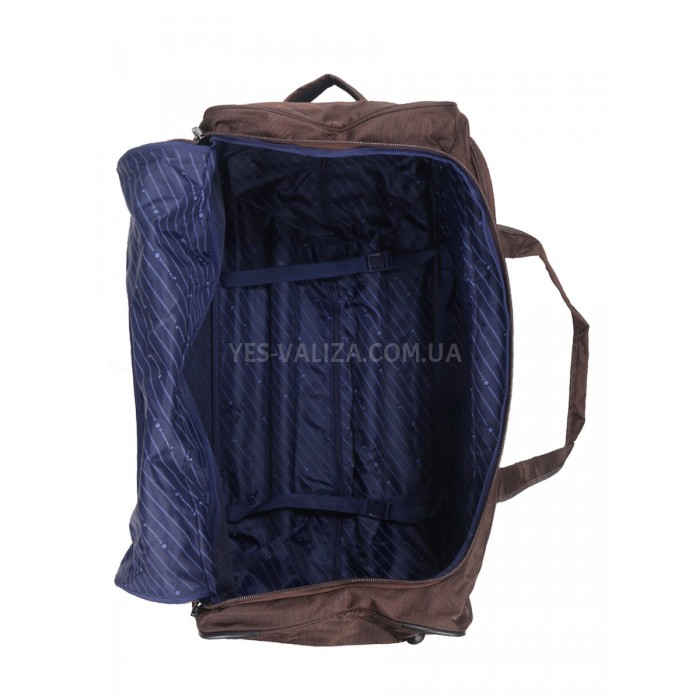 Сумка на колёсах большая L корич. 75х36х38см/98л/3.6кг/Snowball 371-72, фото 9